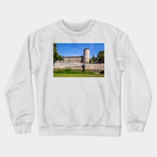 Germany; Lower Saxony; Hanover; leash shore; Tower; Beguine Tower; rope Crewneck Sweatshirt